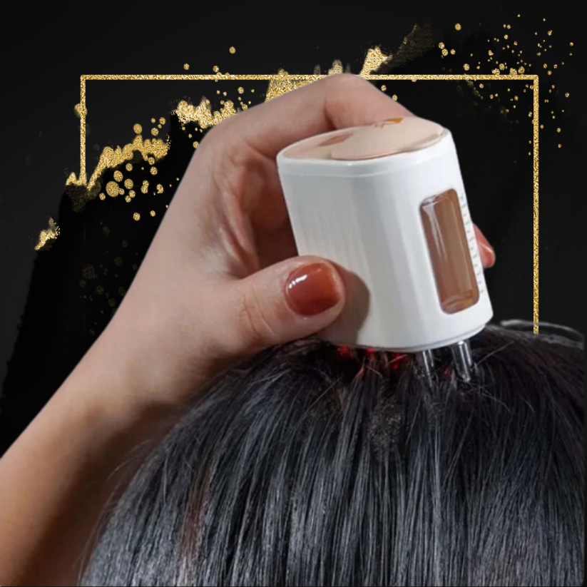 how does a vibrating ring works Electric Scalp Massager for Headache Relief Stress Reduction and Hair Stimulation main image 1